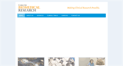 Desktop Screenshot of biomed-research.com